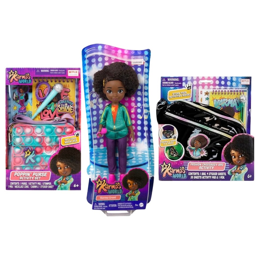 Karma’s World 3 Piece Bundle Set